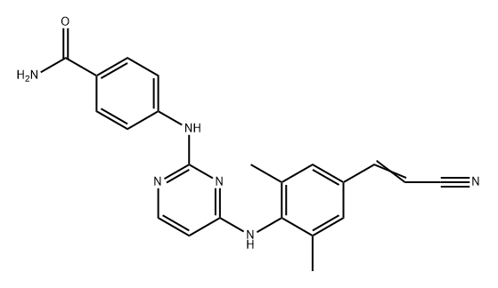 RilpivirineImpurity 5 Struktur