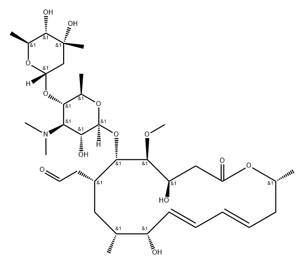 デイソバレリルロイコマイシンA1 化學(xué)構(gòu)造式