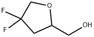 (4,4-Difluorotetrahydrofuran-2-yl)methanol Struktur