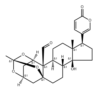 Besaldegenin 1,3,5-orthoacetate Struktur