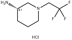 (3S)-1-(2,2,2-trifluoroethyl)piperidin-3-amine
dihydrochloride Struktur