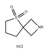 5-Thia-2-azaspiro[3.4]octane, 5,5-dioxide, hydrochloride (1:1) Struktur