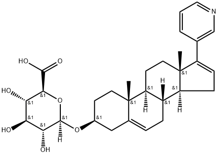 Abiraterone-beta-D-Glucuronide Struktur