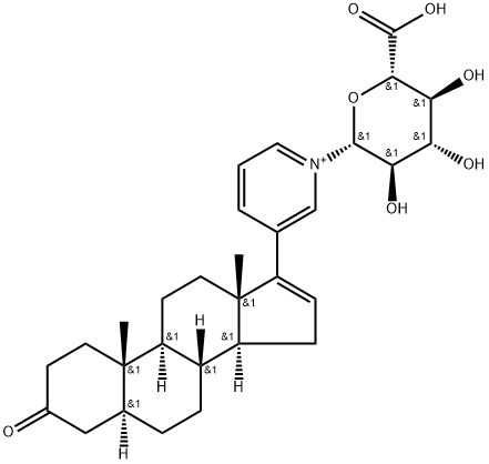 Abiraterone Impurity 19 Struktur