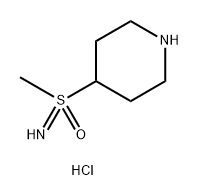 imino(methyl)(piperidin-4-yl)-lambda6-sulfanone dihydrochloride Struktur