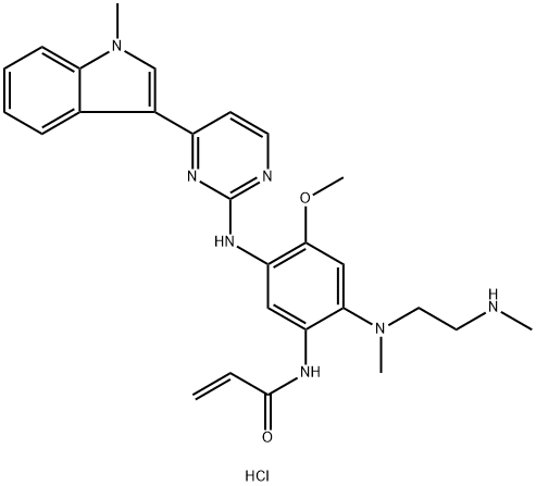 AZ7550 hydrochloride Struktur