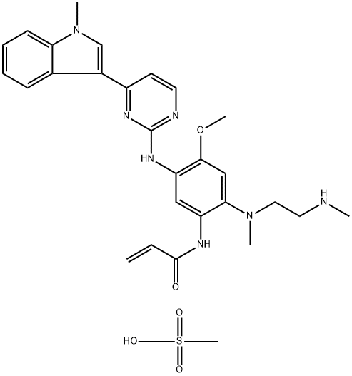 AZ7550 Mesylate Struktur