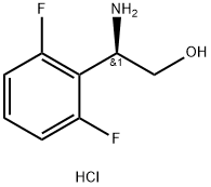 2-amino-2-(2,6-difluorophenyl)ethanol hydrochloride Struktur