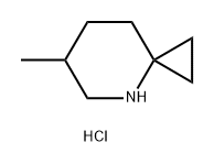 4-Azaspiro[2.5]octane, 6-methyl-, hydrochloride (1:1) Struktur