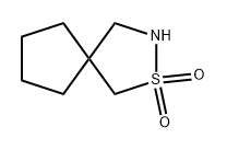 2-thia-3-azaspiro[4.4]nonane 2,2-Dioxide Struktur