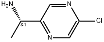 (S)-1-(5-chloropyrazin-2-yl)ethan-1-amine Struktur