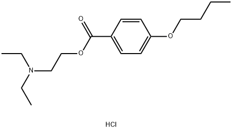 Butoxycainhydrochlorid Struktur