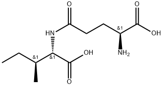 L-Isoleucine, L-γ-glutamyl- Struktur