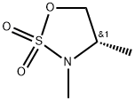 (4S)-3,4-Dimethyl-1,2,3-oxathiazolidine 2,2-dioxide Struktur