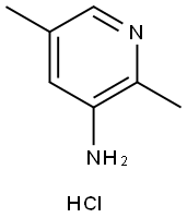 3-Pyridinamine, 2,5-dimethyl-, hydrochloride (1:1) Struktur