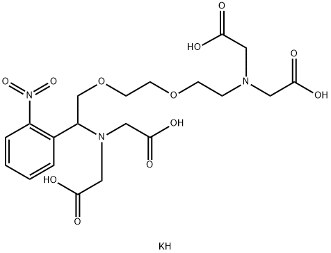 o-NitrophenylEGTA,tetrapotassiumsalt(NP-EGTA) Struktur