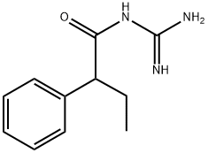 Benzeneacetamide, N-(aminoiminomethyl)-α-ethyl- Struktur