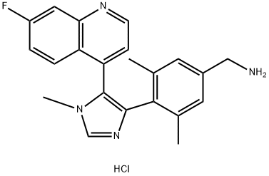 BI-9321 trihydrochloride Struktur