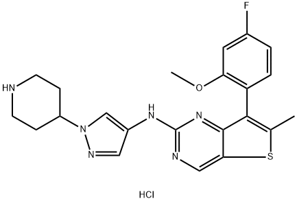 MAX-40279 HCl Struktur