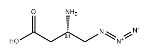 H-L-Dbu(N3)-OH*HCl Struktur