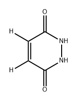 3,6-Pyridazinedione-4,5-d2, 1,2-dihydro- Struktur