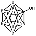 1-Hydroxy-o-carborane Struktur