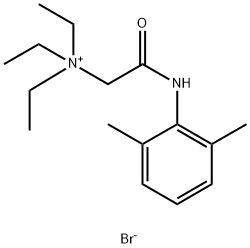 N-ETHYLLIDOCAINE BROMIDE Struktur