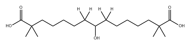 Bempedoic Acid-d4 Struktur