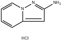 H-pyrazolo[1,5-a]pyridin-2-amine hydrochloride Struktur