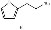 2-Thiopheneethanamine, hydriodide (1:1) Struktur