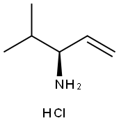 (S)-4-methylpent-1-en-3-amine HCl Struktur