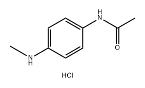 N-(4-(甲基氨基)苯基)乙酰胺鹽酸鹽, 2444899-91-4, 結(jié)構(gòu)式