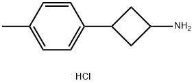 3-(p-tolyl)cyclobutan-1-amine hydrochloride Struktur