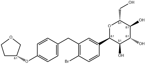 Empagliflozin Impurity 42 Struktur