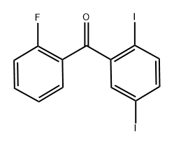 (2,5-二碘苯)(2-氟苯基)甲酮, 2452301-24-3, 結(jié)構(gòu)式