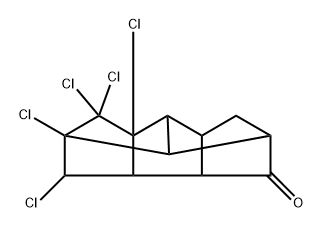 8-Dechloro-δ-ketoendrin Struktur