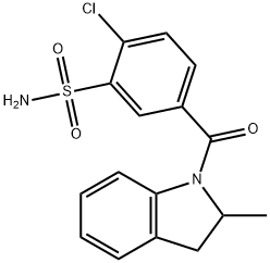 Indapamide Impurity 10Q: What is  Indapamide Impurity 10 Q: What is the CAS Number of  Indapamide Impurity 10 Struktur