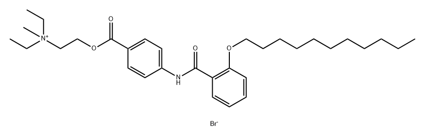 OtiloniumBromideImpurity16 Struktur