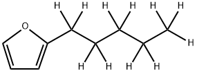 2-Pentylfuran-d11 Struktur