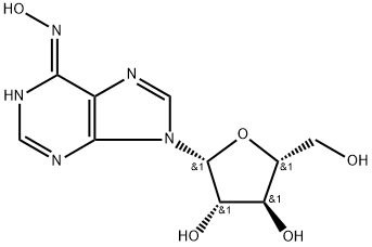 9-β-D-Arabinofuranosyl-N-hydroxy-9H-purin-6-amine Struktur