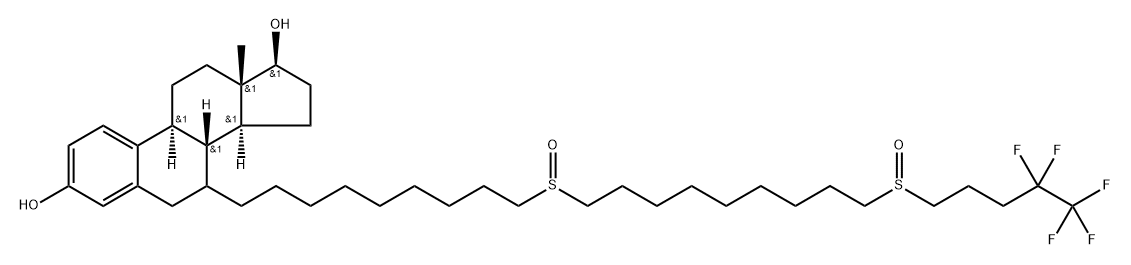 Fulvestrant EP Impurity C Struktur