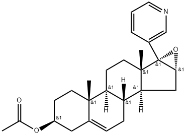 Androst-5-en-3-ol, 16,17-epoxy-17-(3-pyridinyl)-, 3-acetate, (3β,16α,17α)-|醋酸阿比特龍Alpha-環(huán)氧化物