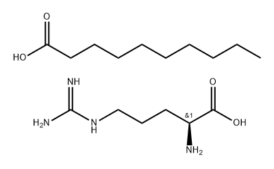 Arginine caprate Struktur