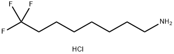 1-Octanamine, 8,8,8-trifluoro-, hydrochloride (1:1) Struktur