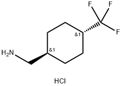 Cyclohexanemethanamine, 4-(trifluoromethyl)-, hydrochloride (1:1), trans-|反式環(huán)己烷甲胺,4-(三氟甲基)鹽酸鹽(1:1