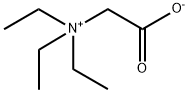 2-(Triethylammonio)acetate Struktur