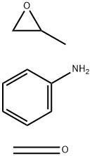 Formaldehyde,Polymer with Benzenamin and Methyloxirane Struktur