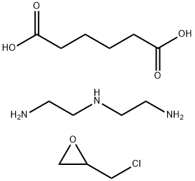 ADIPIC ACID/EPOXYPROPYL DIETHYLENETRIAMINE COPOLYMER Struktur