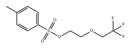 1,1,1-Trifluoroethyl-PEG2-Tos Struktur