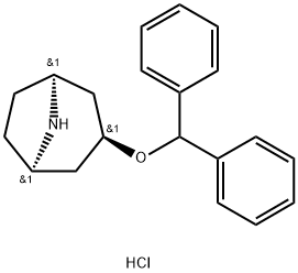 N-DesMethyl-benztropine Hydrochloride Struktur